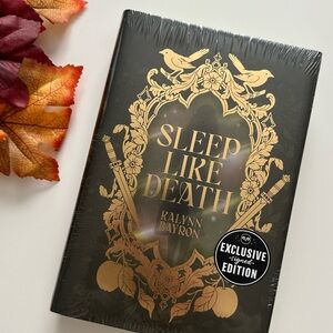 SIGNED & SEALED Sleep Like Death by Kalynn Bayron Owlcrate Exclusive 1st Edition